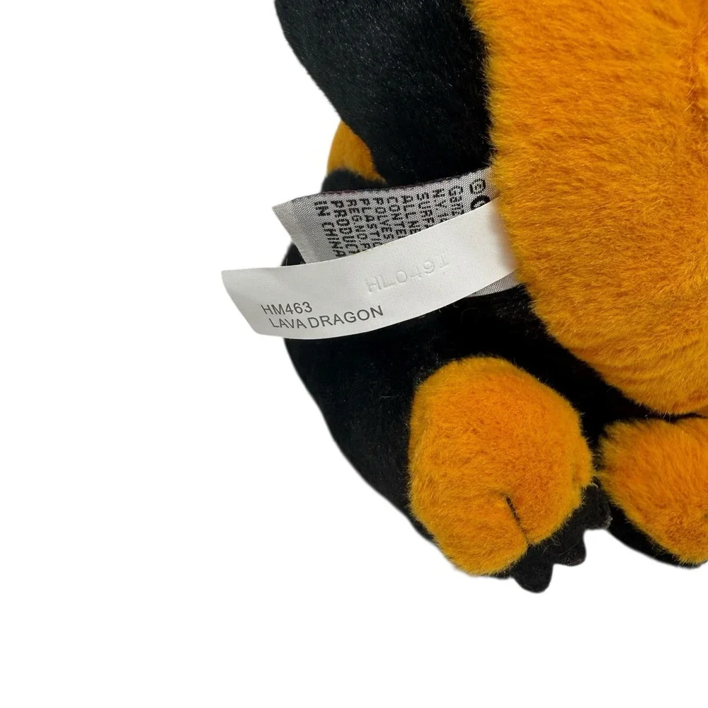 Webkinz Lava Dragon No Code Retired Plush Stuffed‎ Animal GANZ